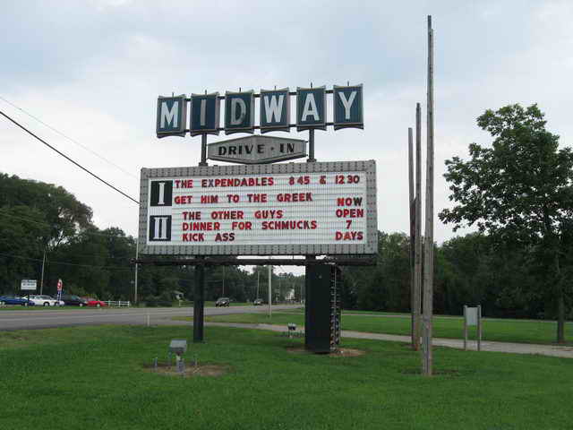 Midway Drive In Theater - 2010 Photo (newer photo)